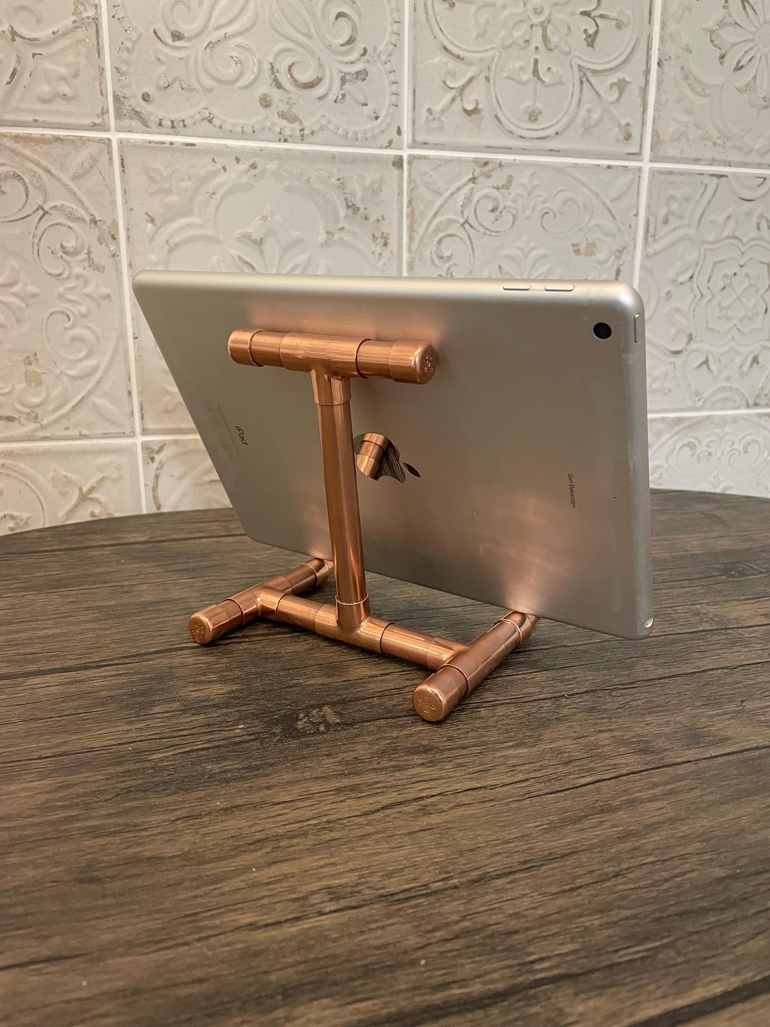 Handmade Copper Digital Tablet Stand Book Stand