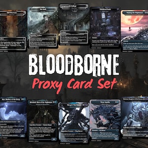 Bloodborne Fullart MTG Proxy Set – 21 Commander Staples – Edición Premium Fan