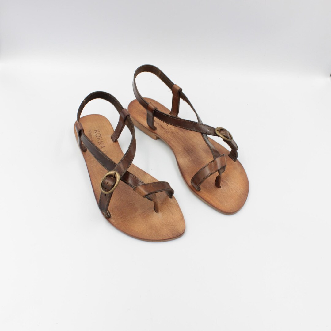 sandal leather strap black quilted calfskin