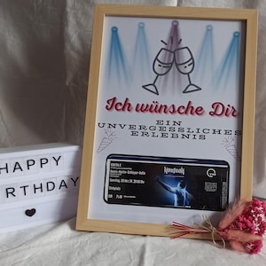 Konzertgeschenk - Verschenke Tickets für gemeinsame Erlebnisse