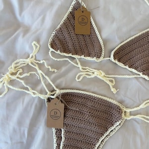 Ensemble bikini au crochet