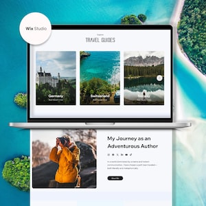 Wix Travel Website Template - Travel Blog Website | Wix Studio Website Template | Website Templates Travel Blog