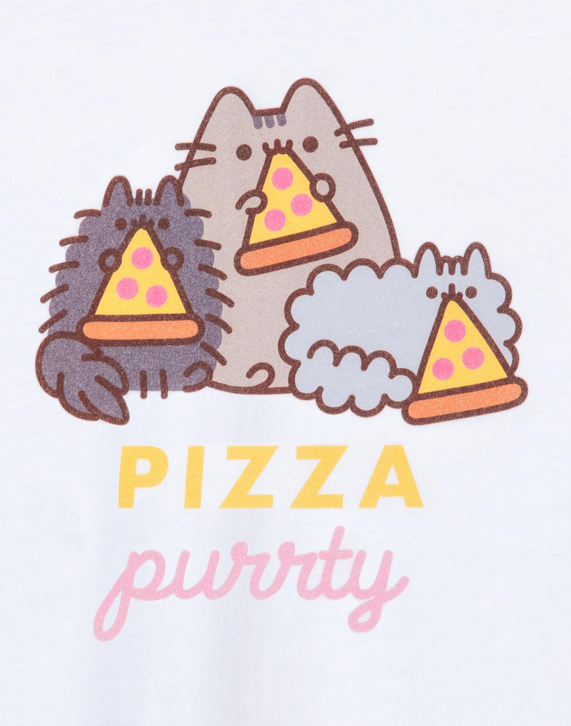 Pusheen pizza shirt hotsell