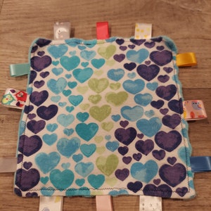 HeartsBaby Taggie Blanket