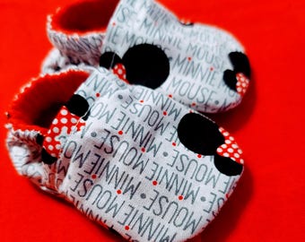 Zapatos de bebé Minnie Mouse 0-6 meses, 6-9 meses