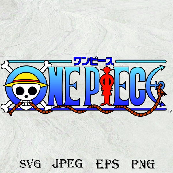 One Piece logo vector graphic