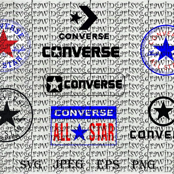 Converse SVG File,Bundle Layered SVG, cricut, cut files, layered digital vector file