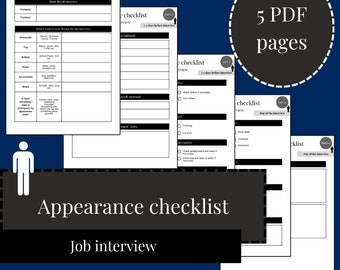 Job interview printable planner business attire business casual men work clothes interview tips workwear formal attire