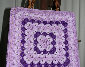 Lilac fan bag