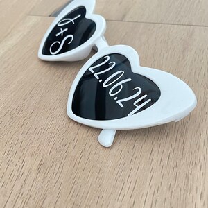 Personalized wedding sunglasses image 2