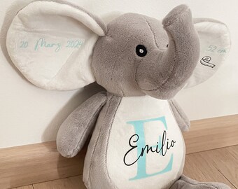 Stuffed elephant for birth