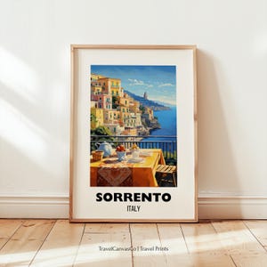 Sorrento Italy Travel Print, Sorrento Poster, Sorrento Wall Decor, Italy Travel Prints, Sorrento Gift, Italy Art Print, Digital Download Art