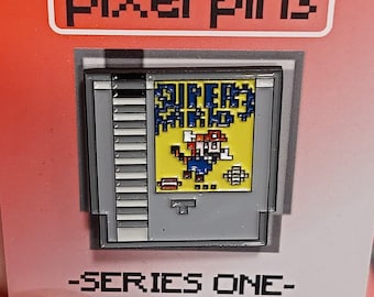 Super Mario Bros 3 - 1&quot; Enamel Nintendo NES Pixel Pin