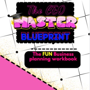 Der Ceo Master Blueprint- The Fun Businessplanner Workbook
