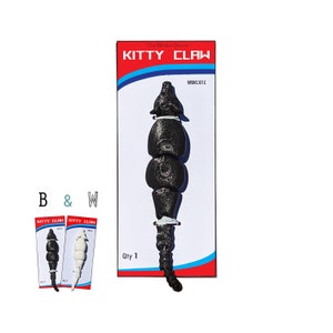 Mouse Lure on a String - Cat Toy  - 3D printed wiggly articulated lure with hole to attach string