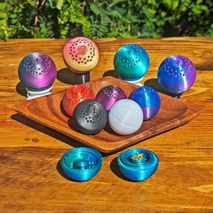 Catnip Fillable Ball - Unscrews to Store Catnip - Durable, Custom Cat Toy