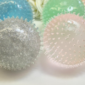 Pallina antistress a forma di riccio, antistress squishy all'olio di cocco, pallina antistress all'olio di cocco, pallina squishy ASMR