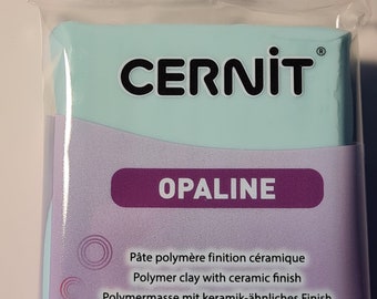 Cernit Opaline Mint 56g Nr. 640 Polymer Clay - Modelliermasse - ofenhärtend