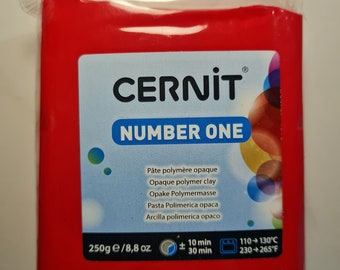 Cernit Number One Rot 250g Nr. 400