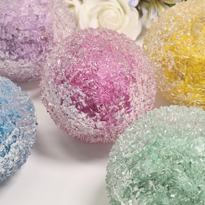 Balle anti-stress Frozen Crunch, balle anti-stress structurée, balle anti-stress à croquer, perles anti-stress, balle anti-stress neurodivergence ASMR