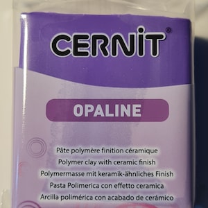 Cernit Opaline Violet 56g nr 900 Polymer Clay - glina modelarska - utwardzana w piecu