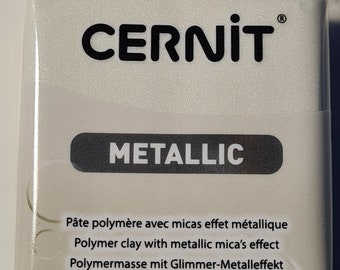 Cernit Metallic Perlmutt 56g Nr. 085 Polymer Clay - Modelliermasse - ofenhärtend