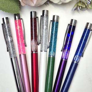 Kugelschreiber Schneekugel Shaker Kugelschreiber Glitzer Schüttelkugelschreiber Kugelschreiber flüssiger Kern Treibsand Kugelschreiber
