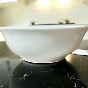 Richard Ginori Italy White Salad Bowl