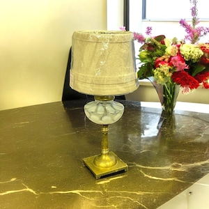 Fenton Opalescent Boudoir - Schminktischlampe
