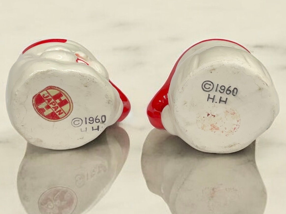 Holt Howard 1960 Mini Winking Santa Mugs - 1 Pair - Etsy