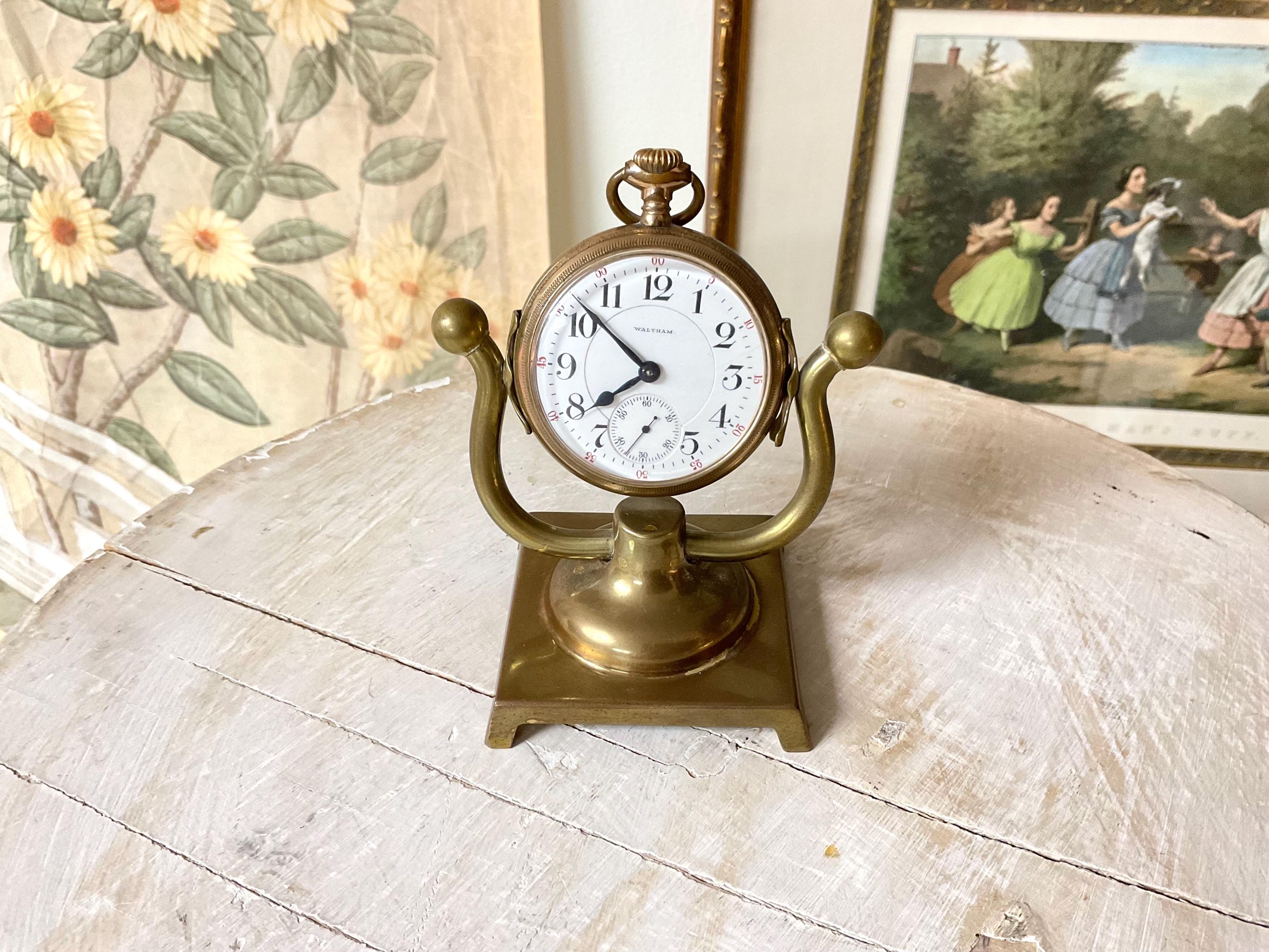 Gold waltham pocket watch - Etsy 日本