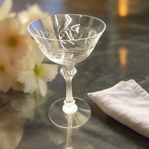 Tiffin - Franciscan Kingsley Tall Champagne/Sherbet Sold Individually