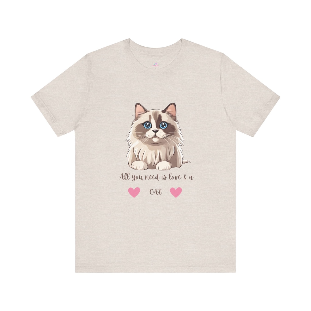 Funny Samurai Fighting Cat T-Shirt - Cat Lover Gift, Black, Unisex Softstyle Tee