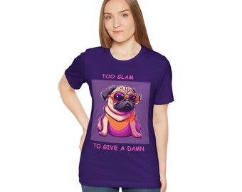 Cadeau amateur de carlin, chemise maman chien, cadeau propriétaire de chien drôle, cadeau t-shirt carlin, t-shirt drôle mignon, t-shirt amoureux des chiens
