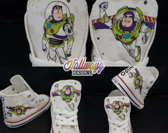 Custom Toy story buzz lightyear Converse shoes