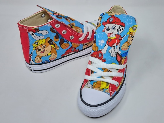 Paw patrol converse shoes hotsell