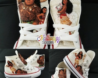 Custom Moana Converse Shoes Birthday sneaker