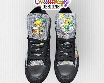 Legend of Zelda Sneakers, Anime Cosplay Sneakers