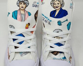 Custom Golden Girls Converse Shoes Birthday sneaker