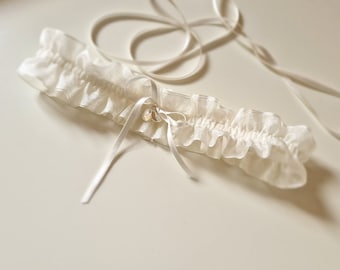 Gepersonaliseerde bedels bruiloft kousenband