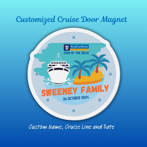 Royal Carribean Door Sign Etsy