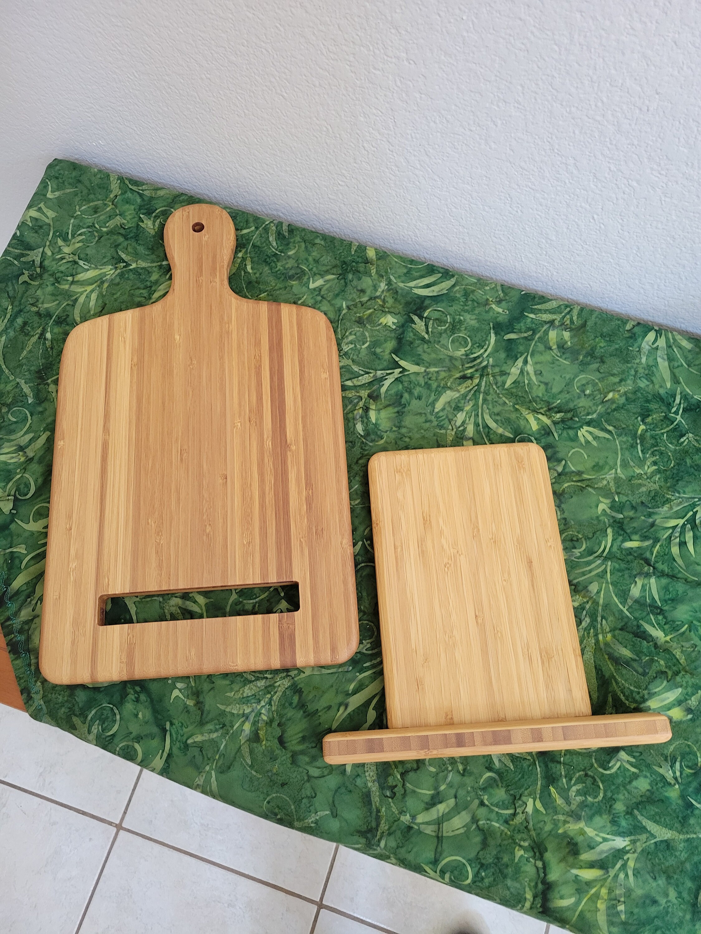 Recipe Book Stand Tablet Stand Photo Stand Bamboo Wood Decor