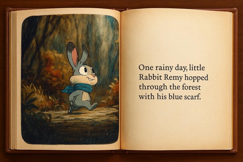 Little Remy Book Rabbit Remy & Fox Finn | Children’s Picture Book With Audio ...
