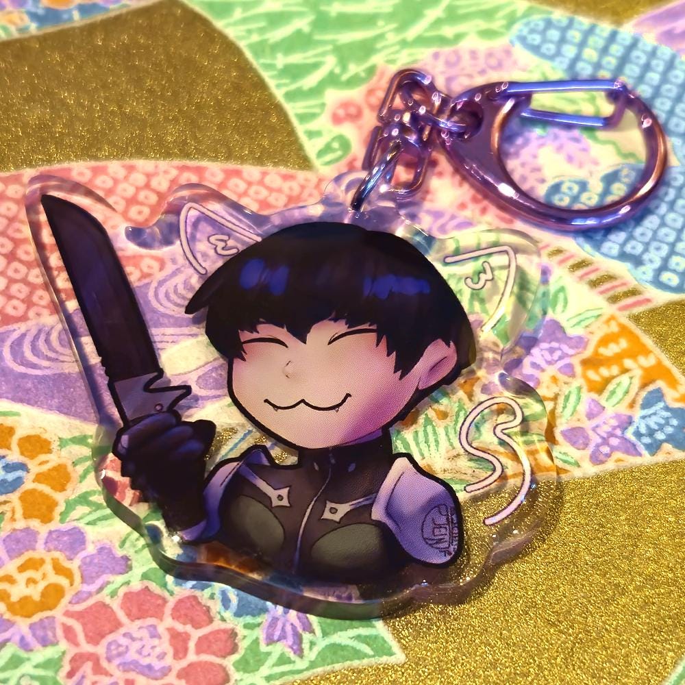 Kaiju No 8 Keychain - Etsy