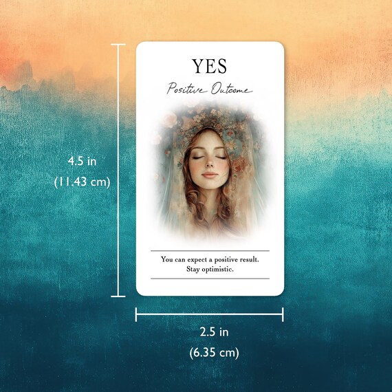 ORACLE OF ANSWERS for Any Question / 78 Cards / Yes-no Oracle Deck