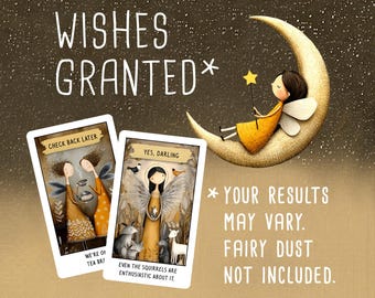 WISH FAIRIES ORACLE for Any Question / Yes-No Oracle Deck / Instant Oracle Answers / Oracle Cards / Oracle Deck / Tarot Deck