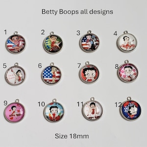 Betty Boop Charms: Classic Cartoon Pendants, Necklace & Bracelet Making