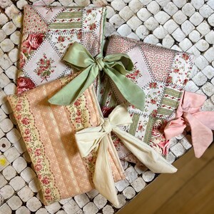 Bow Book Sleeve | Bow Bible Sleeve | Quilted book sleeve | handmade gift, gifts for book lovers, | gifts for her | Easter gift