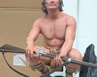 チャールズ・ブロンソン チャトス・ランド 樹脂フィギュア 1/6 または 1/4 スケール