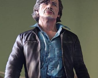 チャールズ・ブロンソン メカニック 樹脂フィギュア 1/6 または 1/4 スケール